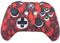 Чехол защитный Xbox One Silicone Case for Controller Черепа Red [АКСЕССУАРЫ]