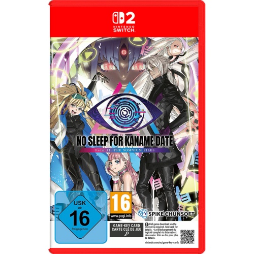 No Sleep For Kaname Date - From AI: The Somnium Files (Game-Key Card) [SWITCH 2]