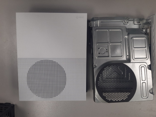 Корпус XBOX ONE S белый оригинал [ЗАПЧАСТИ XBOX ONE]