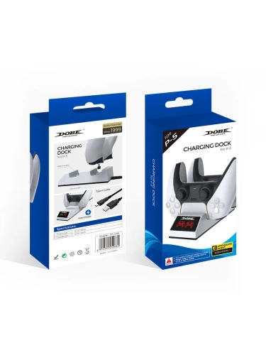 Зарядная станция DOBE Dual Charging Dock for PS5 Controllers TP5-0508B